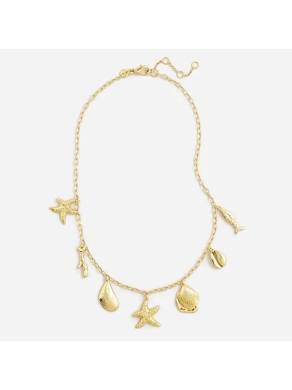 J. Crew Underwater Charm Necklace